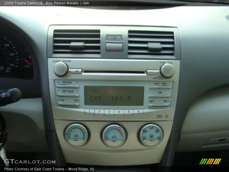 Blue Ribbon Metallic / Ash 2009 Toyota Camry LE