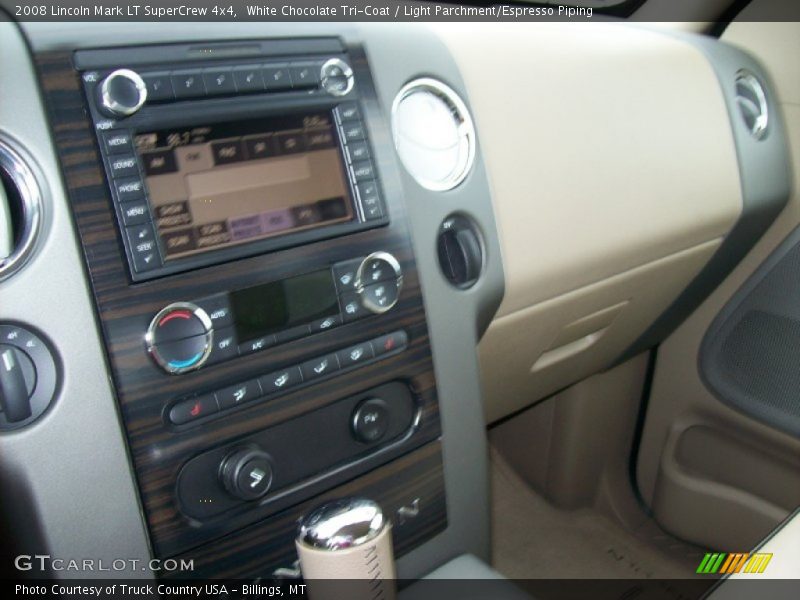 White Chocolate Tri-Coat / Light Parchment/Espresso Piping 2008 Lincoln Mark LT SuperCrew 4x4
