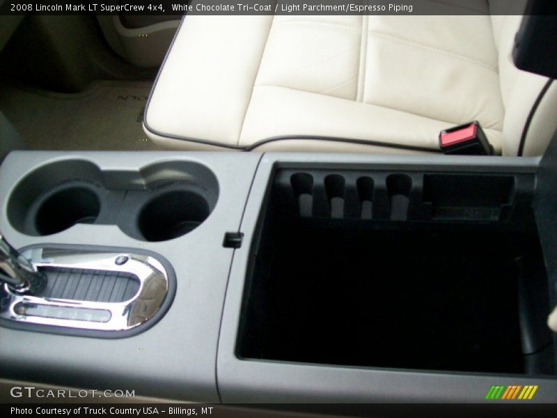 White Chocolate Tri-Coat / Light Parchment/Espresso Piping 2008 Lincoln Mark LT SuperCrew 4x4