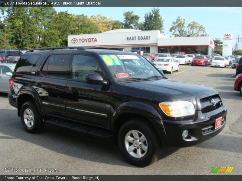 Black / Light Charcoal 2007 Toyota Sequoia SR5 4WD