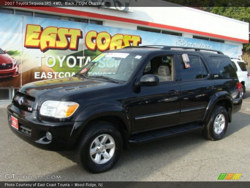 Black / Light Charcoal 2007 Toyota Sequoia SR5 4WD