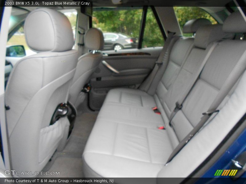 Topaz Blue Metallic / Gray 2003 BMW X5 3.0i