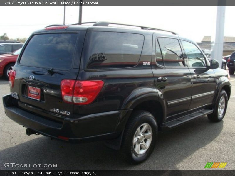 Black / Light Charcoal 2007 Toyota Sequoia SR5 4WD
