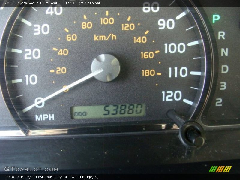 Black / Light Charcoal 2007 Toyota Sequoia SR5 4WD
