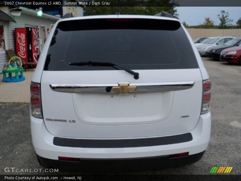 Summit White / Dark Gray 2007 Chevrolet Equinox LS AWD