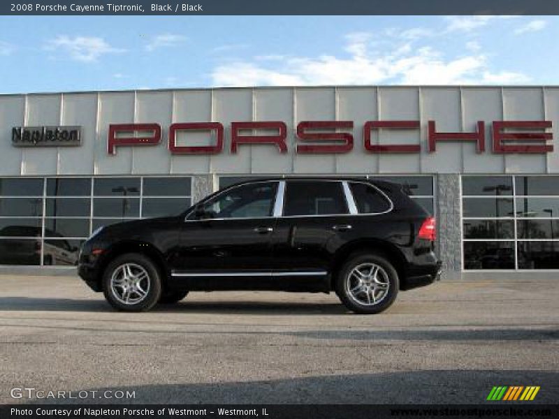 Black / Black 2008 Porsche Cayenne Tiptronic