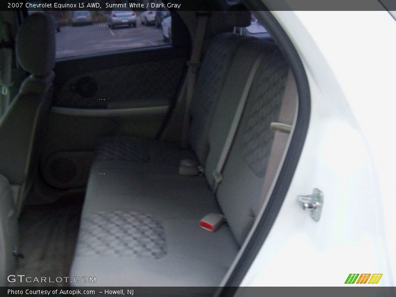 Summit White / Dark Gray 2007 Chevrolet Equinox LS AWD