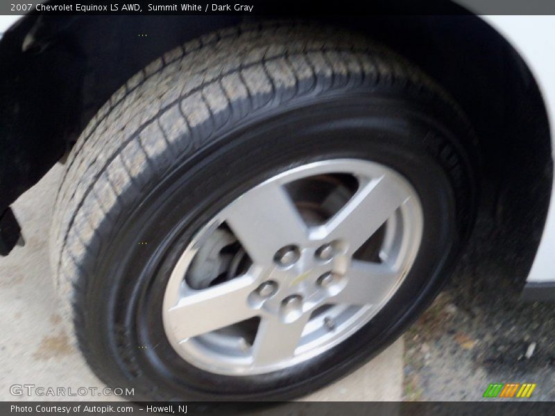 Summit White / Dark Gray 2007 Chevrolet Equinox LS AWD