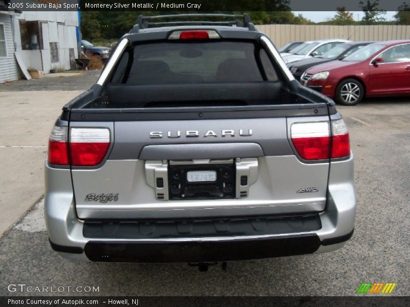 Monterey Silver Metallic / Medium Gray 2005 Subaru Baja Sport
