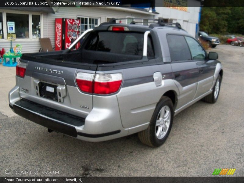 Monterey Silver Metallic / Medium Gray 2005 Subaru Baja Sport