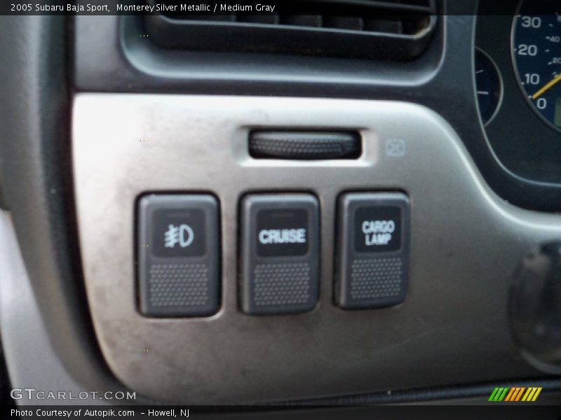 Monterey Silver Metallic / Medium Gray 2005 Subaru Baja Sport