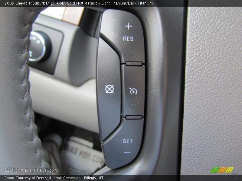 Gold Mist Metallic / Light Titanium/Dark Titanium 2009 Chevrolet Suburban LT 4x4