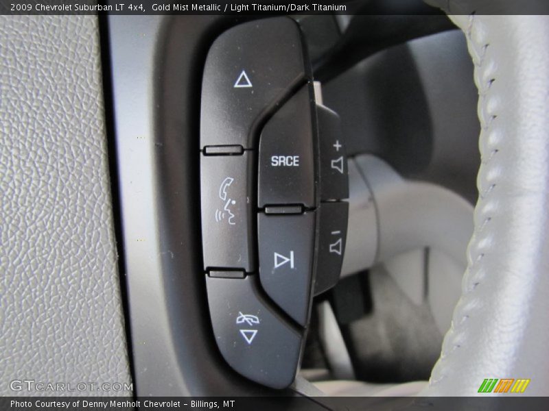 Gold Mist Metallic / Light Titanium/Dark Titanium 2009 Chevrolet Suburban LT 4x4