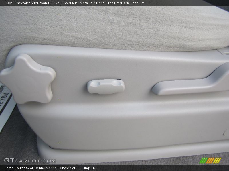 Gold Mist Metallic / Light Titanium/Dark Titanium 2009 Chevrolet Suburban LT 4x4