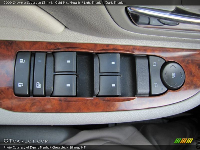 Gold Mist Metallic / Light Titanium/Dark Titanium 2009 Chevrolet Suburban LT 4x4