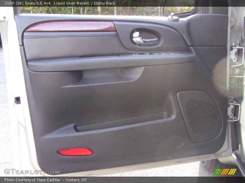 Liquid Silver Metallic / Ebony Black 2006 GMC Envoy SLE 4x4