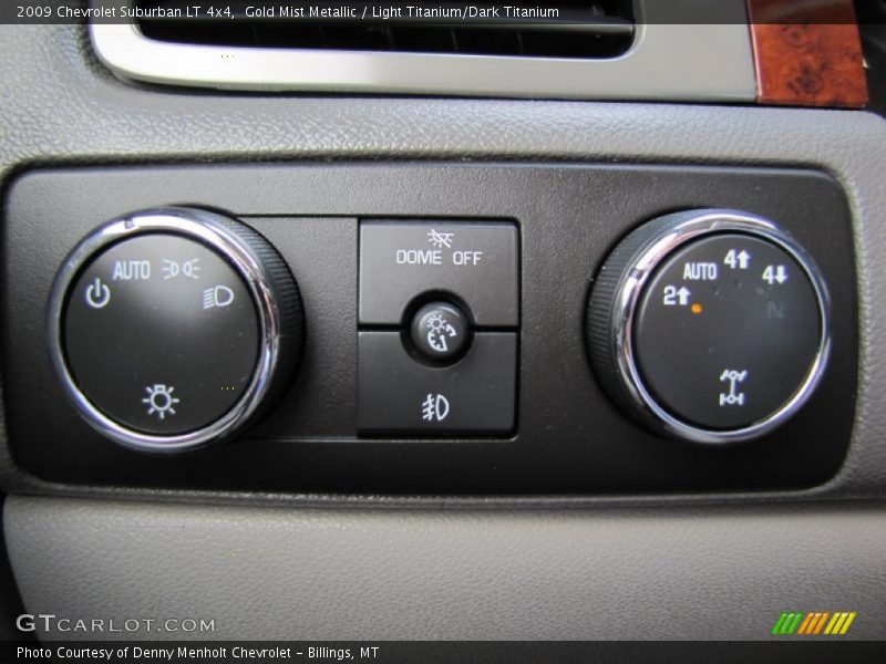 Gold Mist Metallic / Light Titanium/Dark Titanium 2009 Chevrolet Suburban LT 4x4