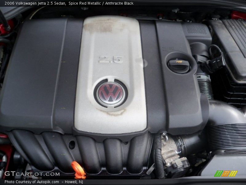 Spice Red Metallic / Anthracite Black 2006 Volkswagen Jetta 2.5 Sedan