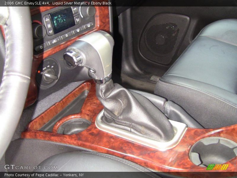 Liquid Silver Metallic / Ebony Black 2006 GMC Envoy SLE 4x4