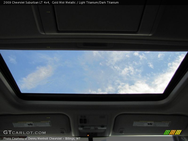 Gold Mist Metallic / Light Titanium/Dark Titanium 2009 Chevrolet Suburban LT 4x4