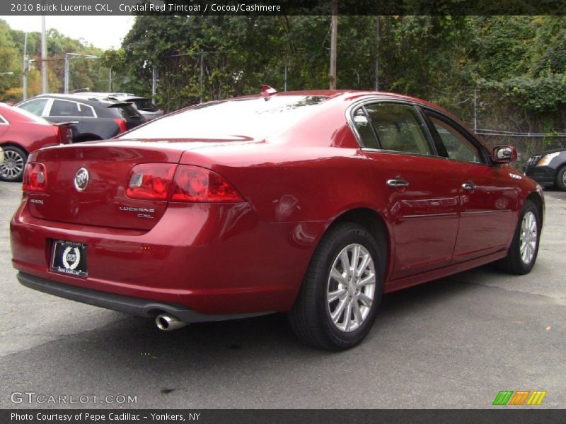 Crystal Red Tintcoat / Cocoa/Cashmere 2010 Buick Lucerne CXL