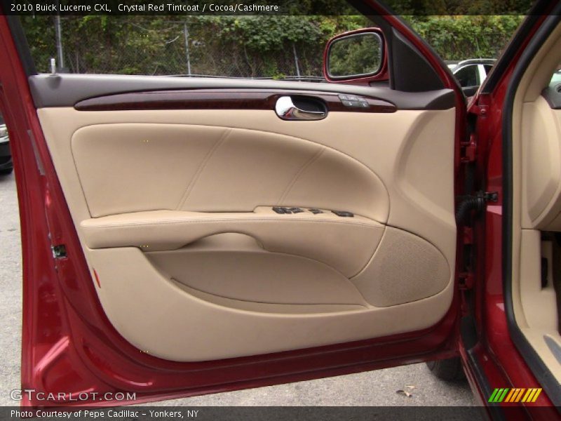 Crystal Red Tintcoat / Cocoa/Cashmere 2010 Buick Lucerne CXL