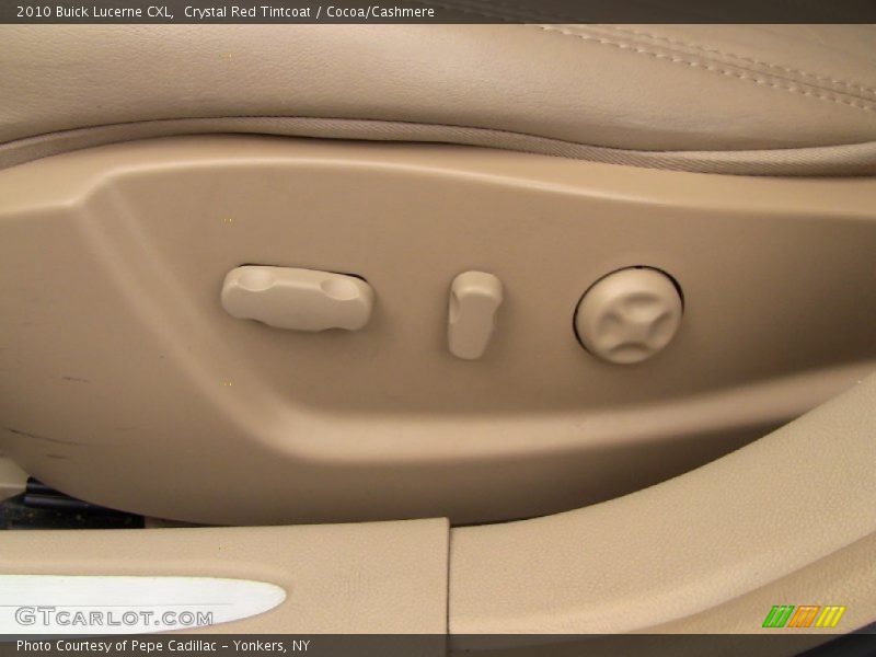Crystal Red Tintcoat / Cocoa/Cashmere 2010 Buick Lucerne CXL