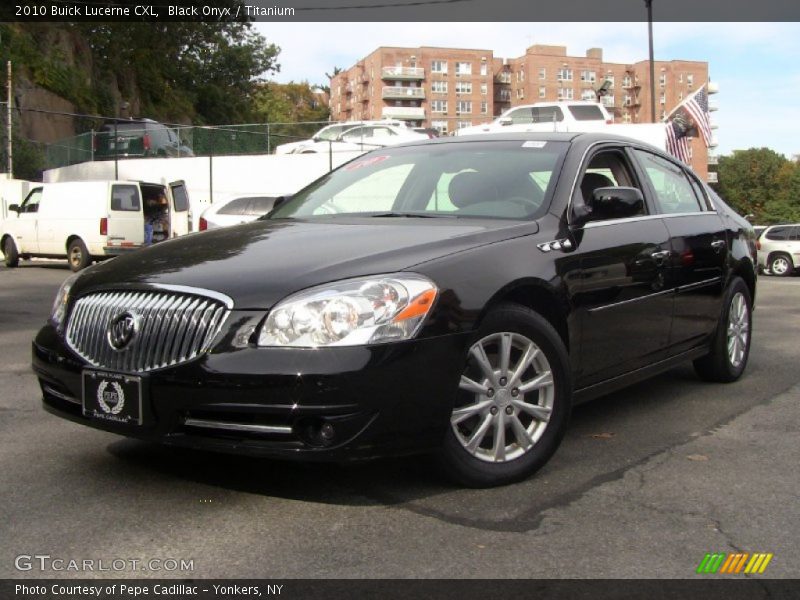 Black Onyx / Titanium 2010 Buick Lucerne CXL