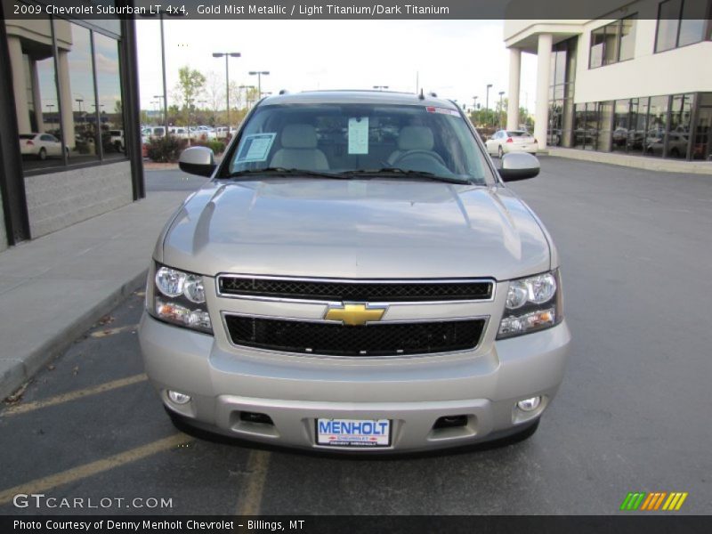 Gold Mist Metallic / Light Titanium/Dark Titanium 2009 Chevrolet Suburban LT 4x4