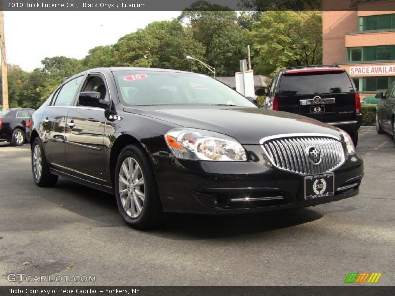 Black Onyx / Titanium 2010 Buick Lucerne CXL