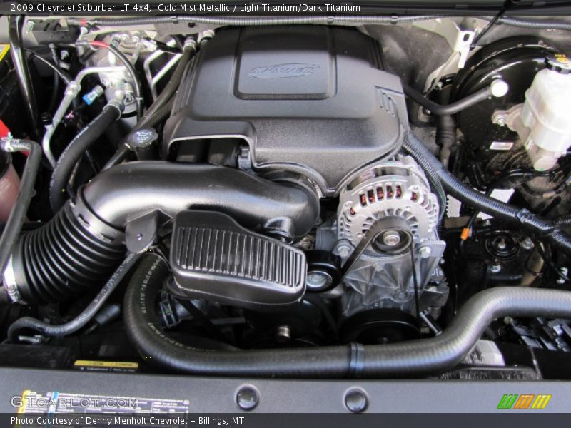 Gold Mist Metallic / Light Titanium/Dark Titanium 2009 Chevrolet Suburban LT 4x4