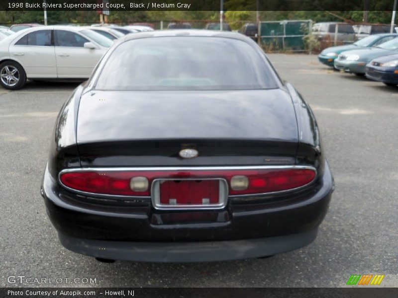 Black / Medium Gray 1998 Buick Riviera Supercharged Coupe