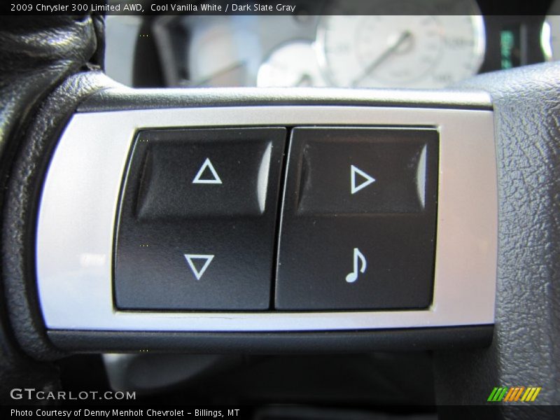 Cool Vanilla White / Dark Slate Gray 2009 Chrysler 300 Limited AWD