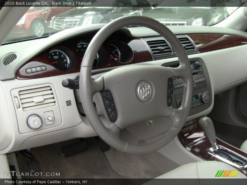 Black Onyx / Titanium 2010 Buick Lucerne CXL