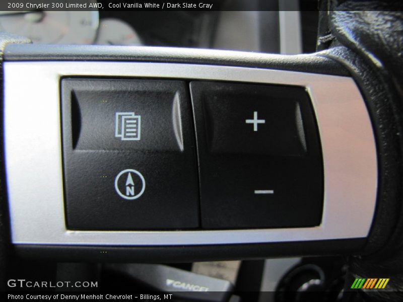 Cool Vanilla White / Dark Slate Gray 2009 Chrysler 300 Limited AWD