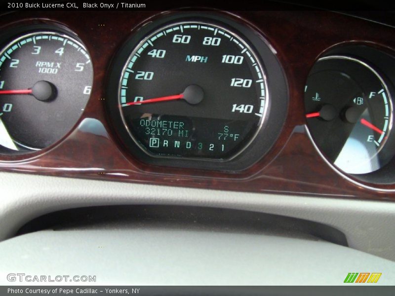 Black Onyx / Titanium 2010 Buick Lucerne CXL