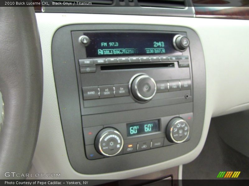 Black Onyx / Titanium 2010 Buick Lucerne CXL
