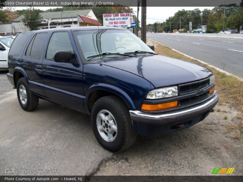 Indigo Blue Metallic / Graphite 1999 Chevrolet Blazer LS 4x4