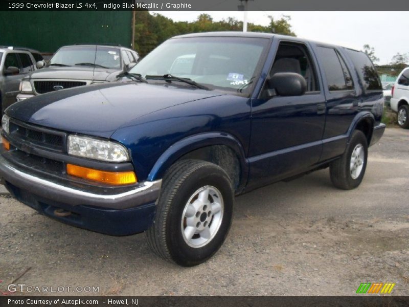 Indigo Blue Metallic / Graphite 1999 Chevrolet Blazer LS 4x4
