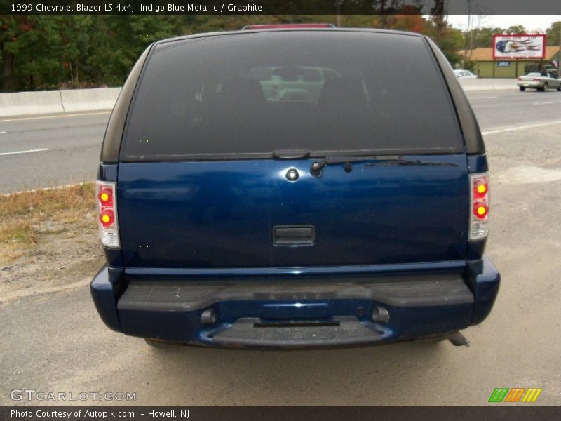 Indigo Blue Metallic / Graphite 1999 Chevrolet Blazer LS 4x4