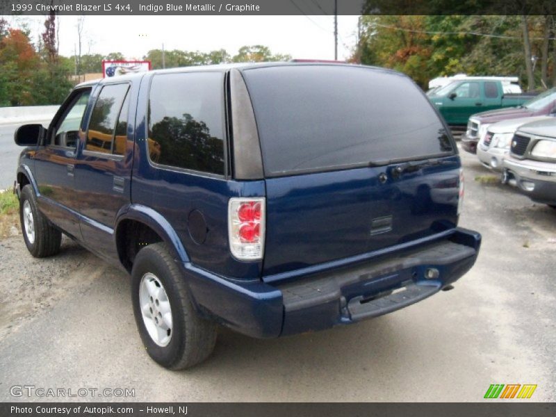 Indigo Blue Metallic / Graphite 1999 Chevrolet Blazer LS 4x4