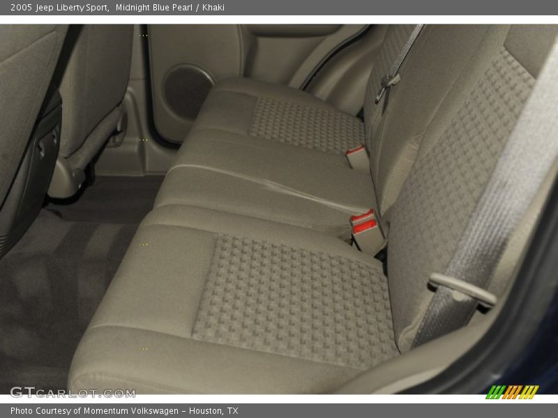 Midnight Blue Pearl / Khaki 2005 Jeep Liberty Sport