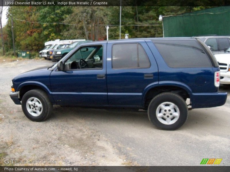 Indigo Blue Metallic / Graphite 1999 Chevrolet Blazer LS 4x4