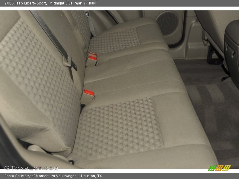 Midnight Blue Pearl / Khaki 2005 Jeep Liberty Sport