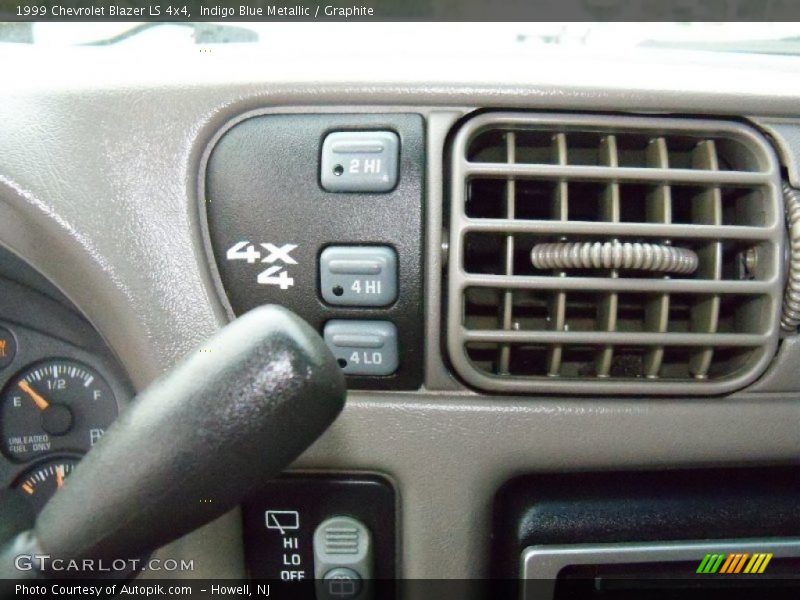 Indigo Blue Metallic / Graphite 1999 Chevrolet Blazer LS 4x4