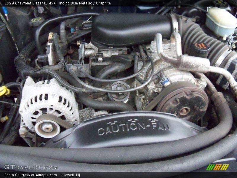 Indigo Blue Metallic / Graphite 1999 Chevrolet Blazer LS 4x4