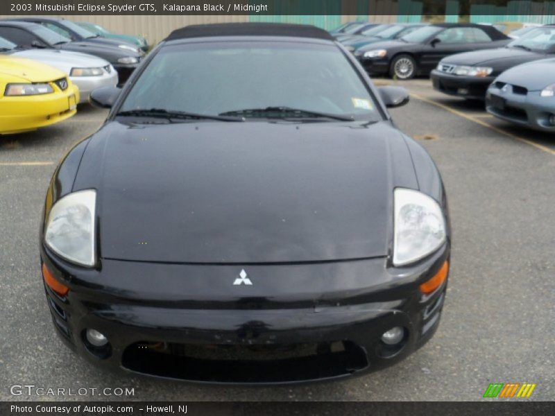 Kalapana Black / Midnight 2003 Mitsubishi Eclipse Spyder GTS