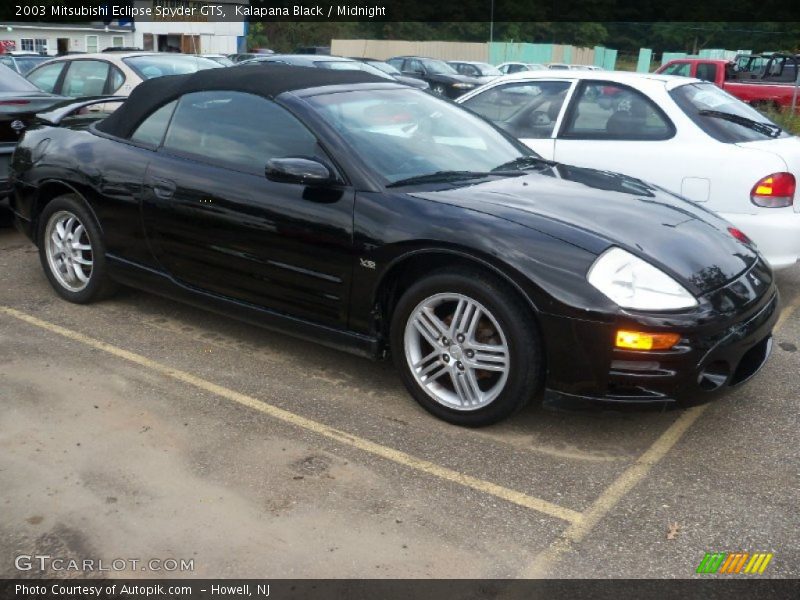 Kalapana Black / Midnight 2003 Mitsubishi Eclipse Spyder GTS