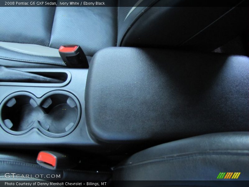 Ivory White / Ebony Black 2008 Pontiac G6 GXP Sedan