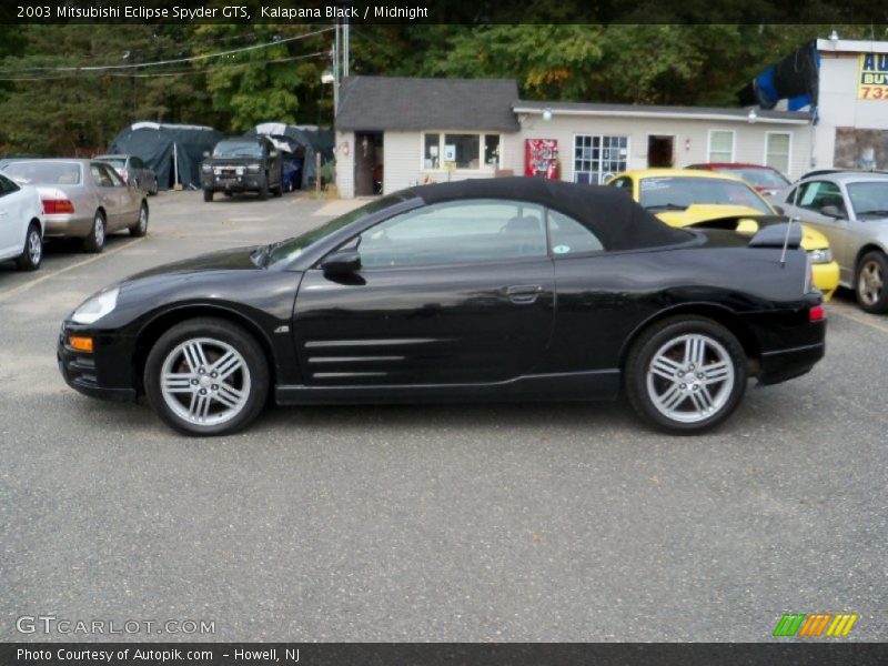 Kalapana Black / Midnight 2003 Mitsubishi Eclipse Spyder GTS